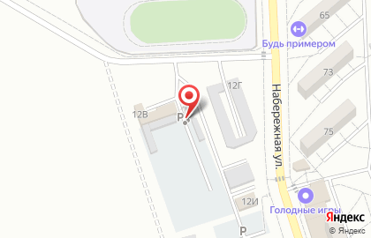 Автостоянка На Набережной на карте