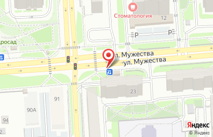 Кафе быстрого питания Fire food в Центральном районе на карте