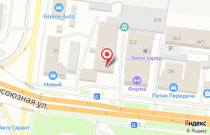 Кафе по продаже шаурмы на Профсоюзной улице на карте