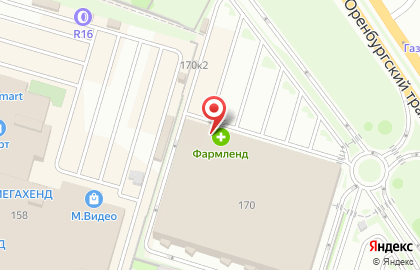 Супермаркет видеонаблюдения, интернет-оборудования и систем безопасности Видеомаркет.рф на Оренбургском тракте на карте