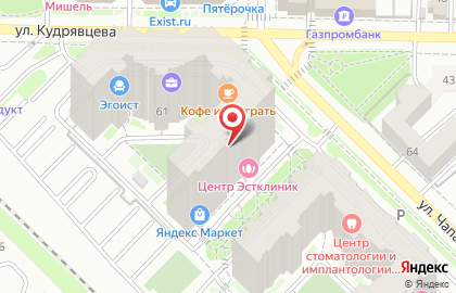 Логопедический центр Кеша+ на улице Чапаева на карте