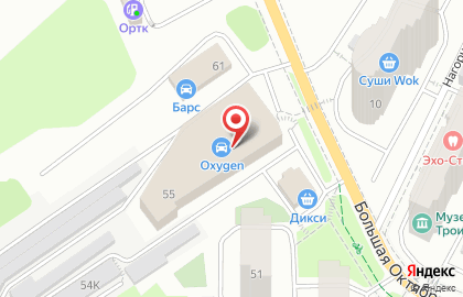 Производитель облицовочного кирпича оптом в Москве на карте