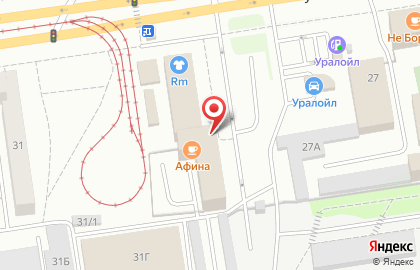 Столовая Афина в Орджоникидзевском районе на карте