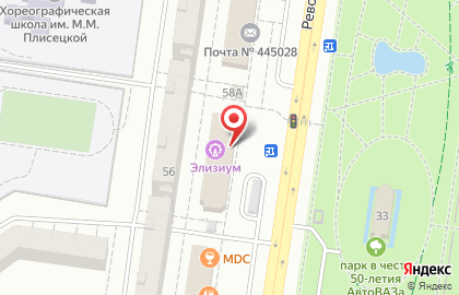 Зоосалон Джунгли на Революционной улице на карте