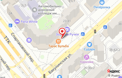 Салон красоты Парикмахерская №3 на Бакунинской улице на карте