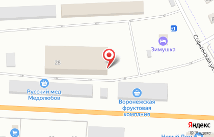 Столовая ТрапеZа на Придорожной улице на карте