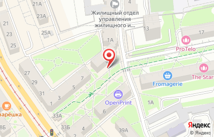 Магазин женской одежды La Vitrina на карте