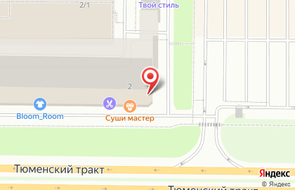 Магазин строительно-отделочных материалов Строительный двор в Ханты-Мансийске на карте