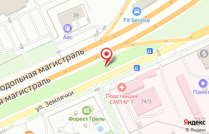 Билборды (6х3 м) от РГ Дрим в Дзержинском районе на карте