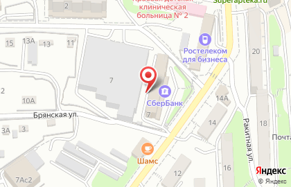 Центр занятости населения г. Владивостока на Черёмуховой улице на карте