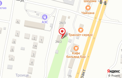 Сауна Транзит-Сервис на Омской улице на карте
