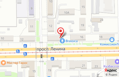 Строительно-монтажная компания ВЕК на проспекте Ленина на карте