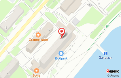 Мебельный салон в Перми на карте