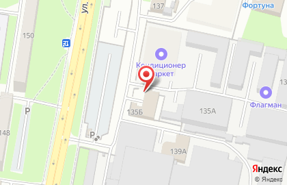 Автосалон Север в Октябрьском районе на карте