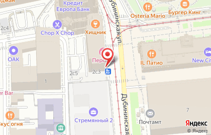 Кондитерская udcкафе на Павелецкой площади на карте