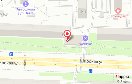 Райффайзенбанк на метро Медведково на карте