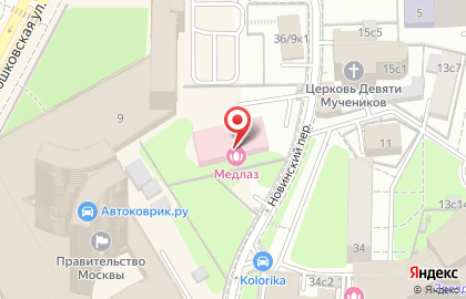 Центр пластической хирургии Мариничевой И.Г. на карте
