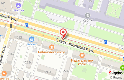 Tele2 на Ставропольской улице на карте
