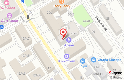 Гастробар Jacky Jacky на Петровском парке (СЛ) на карте