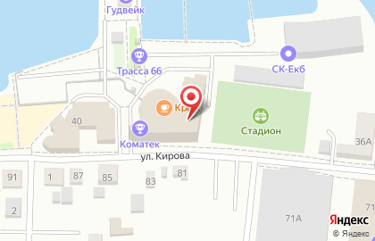 Спортивно-техническая школа, ДОСААФ России в Верх-Исетском районе на карте