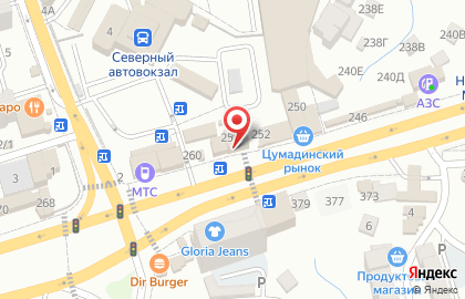 Салон сотовой связи Абонент на проспекте Али-Гаджи Акушинского на карте