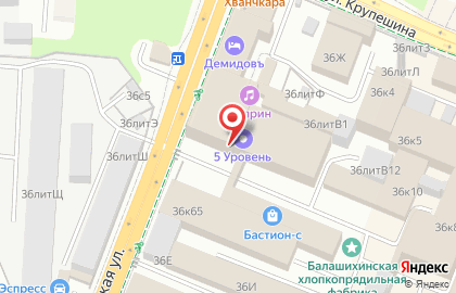 Семейно-развлекательный клуб 5 Уровень на Советской улице на карте