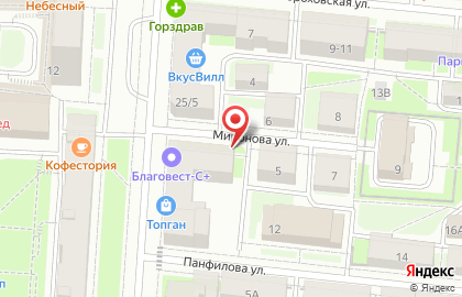 Кузина на карте