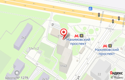 Аптека Фарма на Нахимовском проспекте на карте