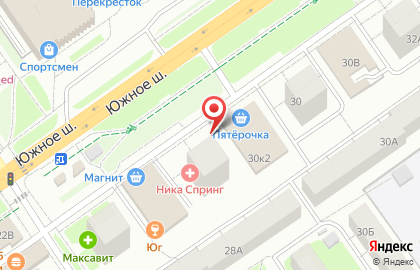 Автомат по продаже воды Родники Поволжья в Автозаводском районе на карте