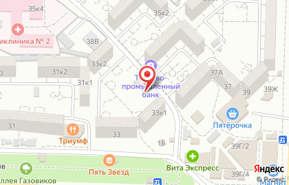Киоск по продаже мяса кур в Астрахани на карте