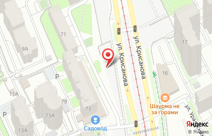 Магазин овощей и фруктов в Дзержинском районе на карте