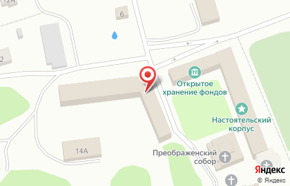 Гостиница Монастырские кельи на карте