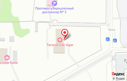 Лечебно-диагностический центр Тагильские зори на карте