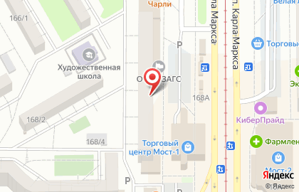 Почта России в Челябинске на карте