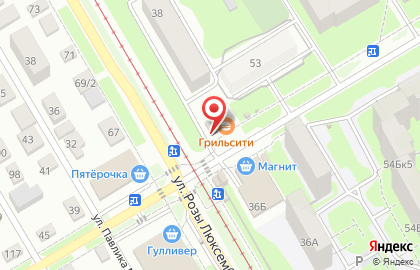 Аптека Фармстандарт на улице Розы Люксембург на карте
