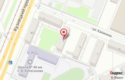 Агентство Независимой Экспертизы и Оценки на Калинина на карте