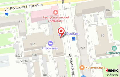 Салоны связи Tele2 на улице Карла Маркса на карте