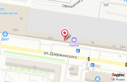 Магазин профессиональной косметики Профи Лайн в Автозаводском районе на карте
