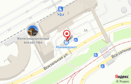 Мини-маркет Мини-маркет на Привокзальной площади на карте