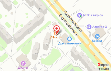 Ресторан ДиНастия на Трнавской улице на карте