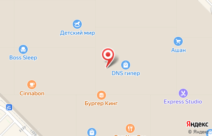 Магазин Salomon в Кировском районе на карте