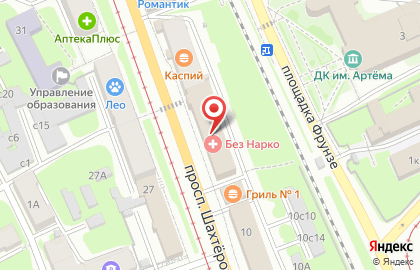 Страховая группа УралСиб на улице Шахтёров на карте