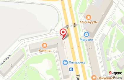 Магазин овощей и фруктов в Калининском районе на карте