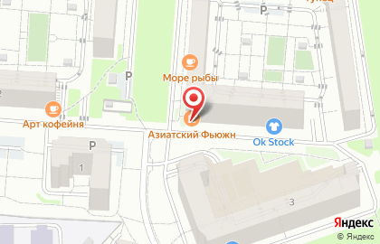 Мини-маркет Семейный в Ленинградском районе на карте