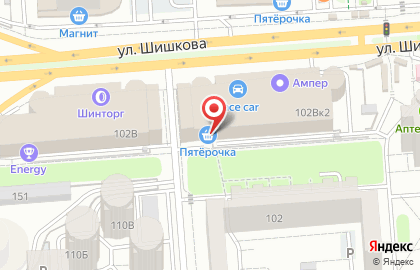 Супермаркет Пятёрочка на Московском проспекте, 102в к 2 на карте