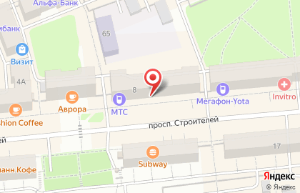 Торгово-монтажная компания Стилнов на проспекте Строителей на карте