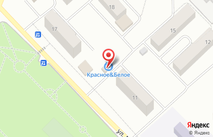 Магазин Красное & Белое в Уфе на карте