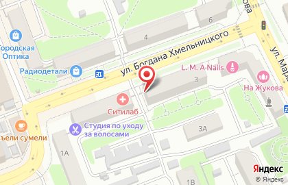 Торговая компания LavkaGSM на улице Б.Хмельницкого на карте