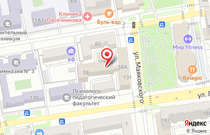 Банкомат Северо-Кавказский банк Сбербанка России на Комсомольской улице на карте