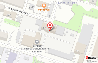 Березниковский филиал Газпром газораспределение Пермь на карте